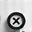 X (Twitter) icon monochrome